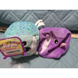 Poindexter the Narwhal Plushie Moosh Moosh Flip’ems Poindexter